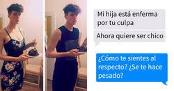 Enlace a Esta persona no binaria enseñó tolerancia a una madre enfadada, y sus mensajes se vuelven virales