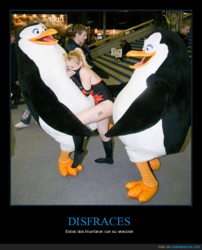 pingüinos,madagascar,disfraz,disfraces
