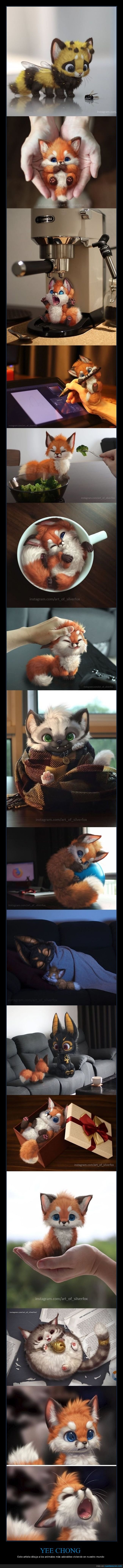 yee chong,animales,ilustraciones