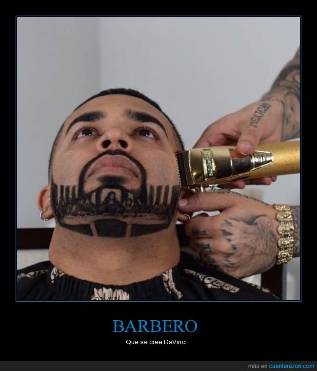 barbero,barba,última cena