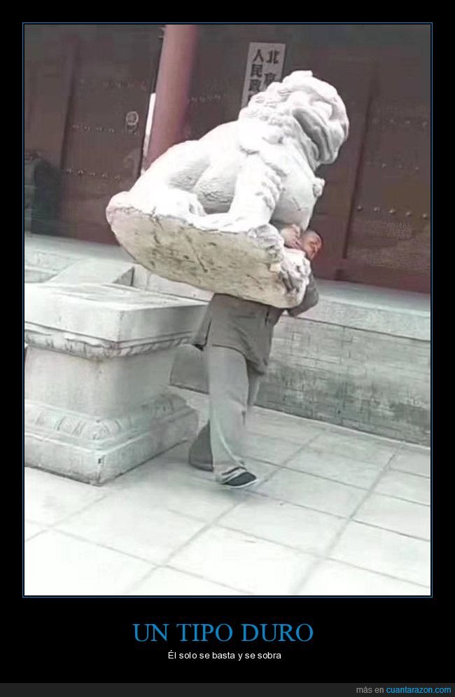 estatua,cargando,fuerza,wtf