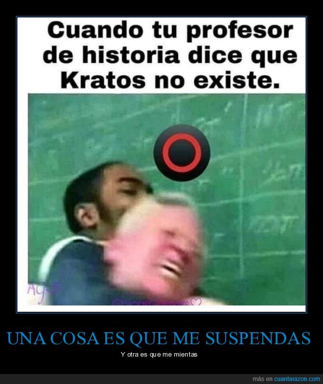 profesor,historia,kratos,existir