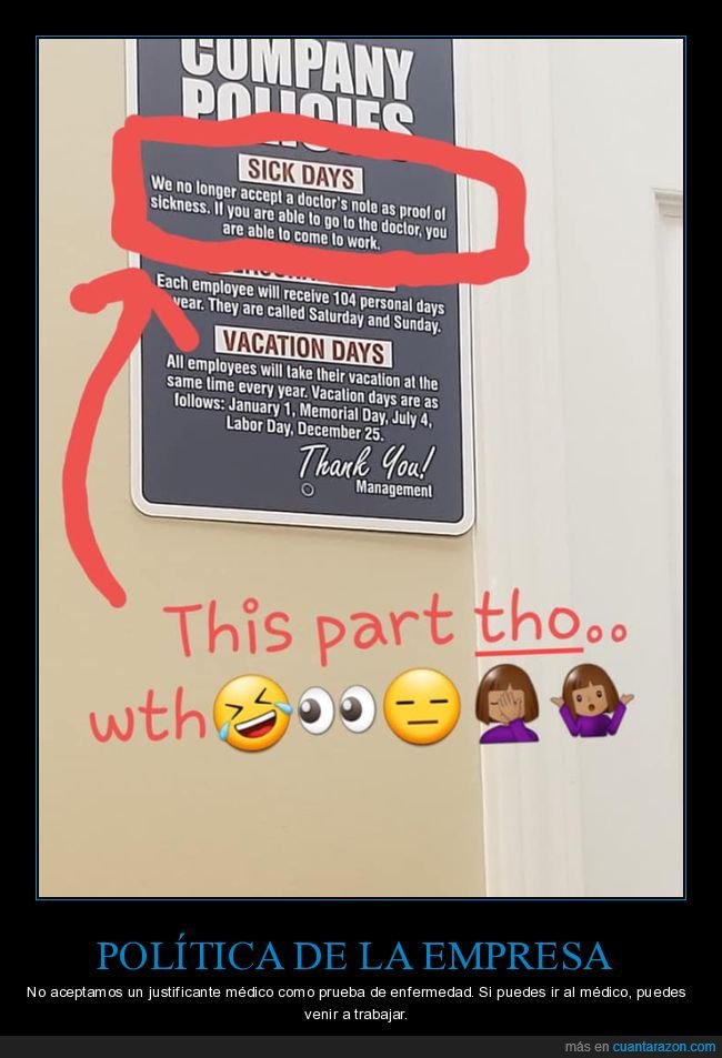 cartel,empresa,justificante médico,enfermedad,médico,trabajar