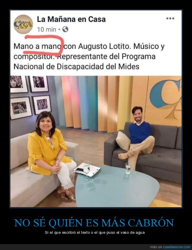 mano a mano,sin brazos,wtf