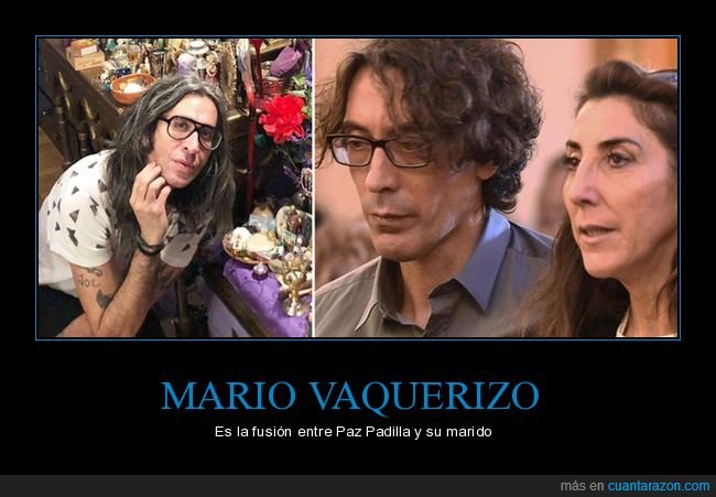 mario vaquerizo,mezcla,paz padilla,marido,parecidos