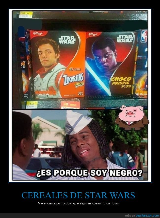 cereales,star wars,choco krispis,negro