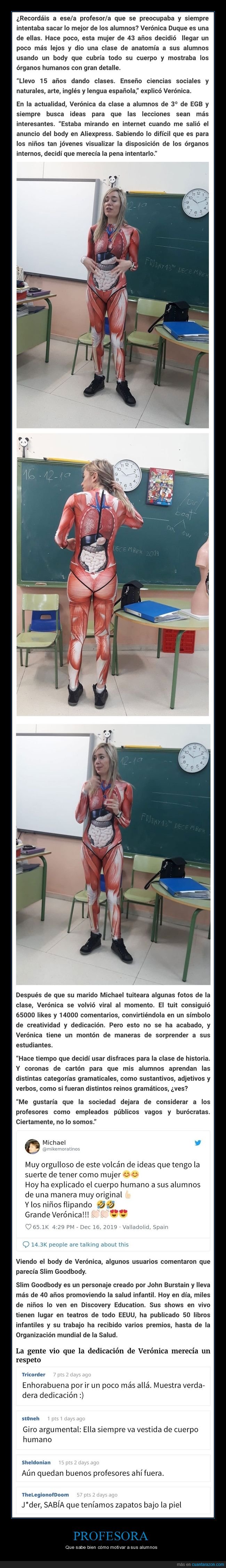 profesora,motivar,alumnos,body,cuerpo humano