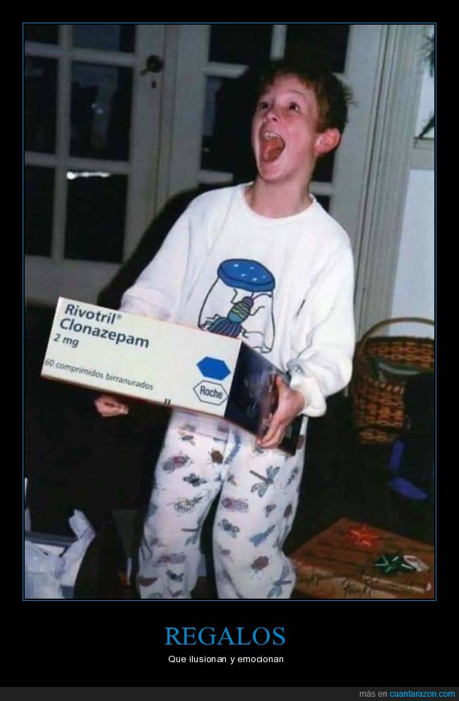 clonazepam,regalo,niño,navidad