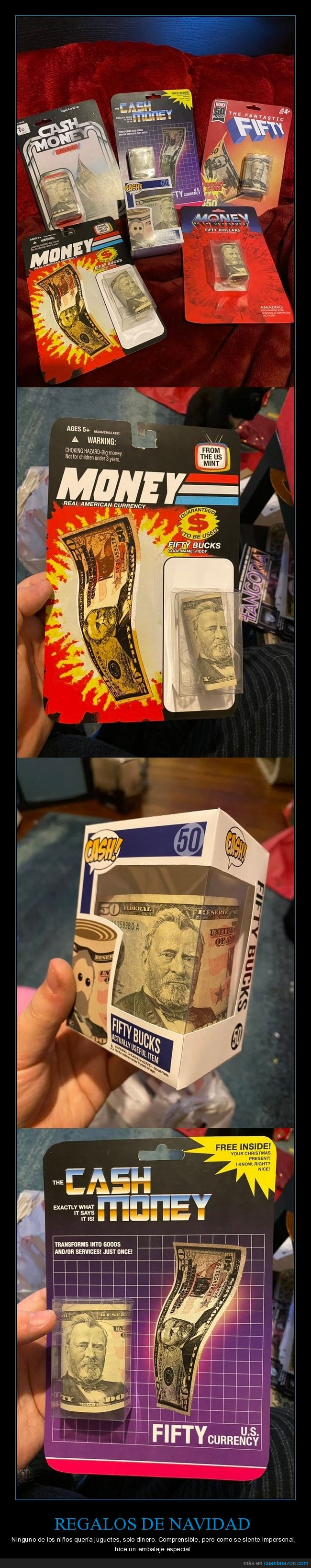 regalos,navidad,dinero,embalaje