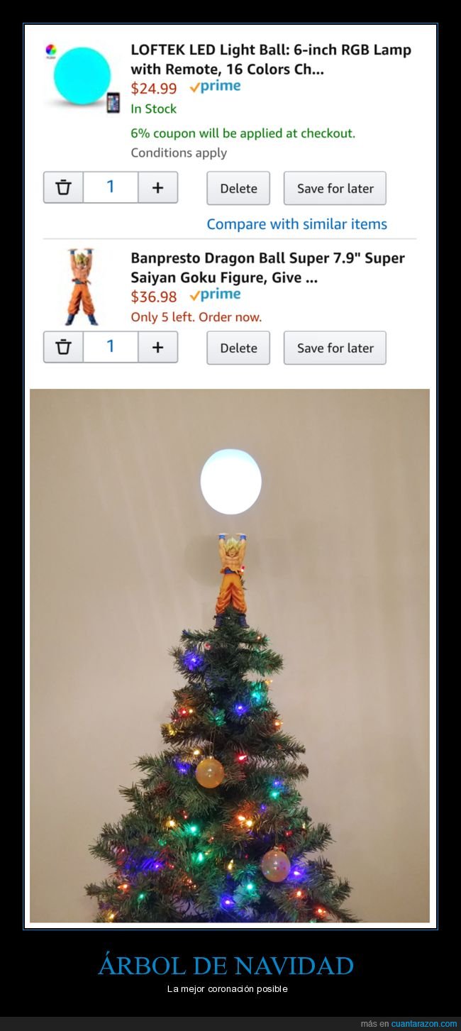 lámpara,goku,árbol de navidad,dragon ball