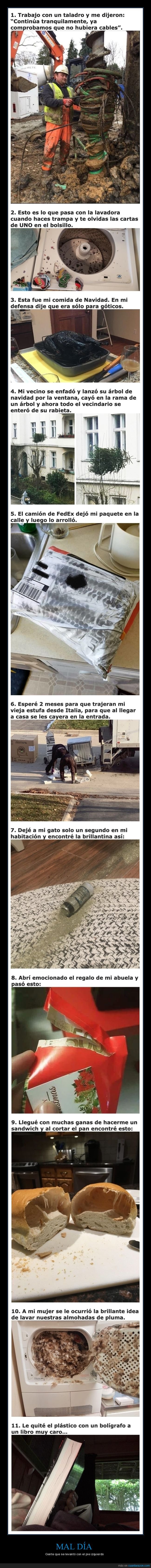 mal día,mala suerte,fails