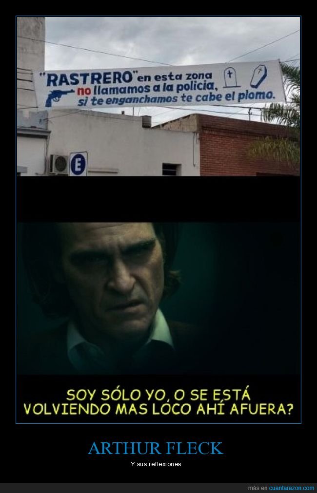 pancarta,policía,amenaza