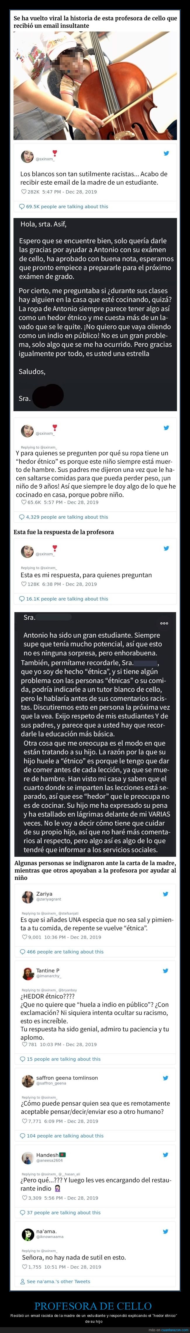 profesora,madre,racista