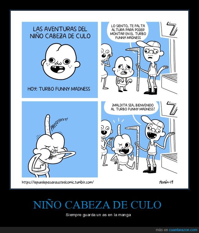 niño cabeza de culo,altura,atracción