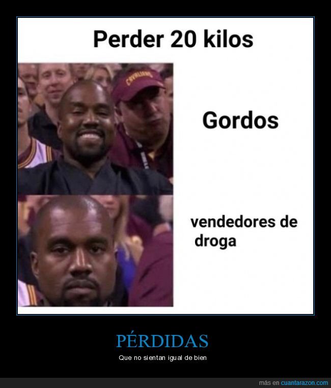 perder,20 kilos,gordos,droga,kanye west