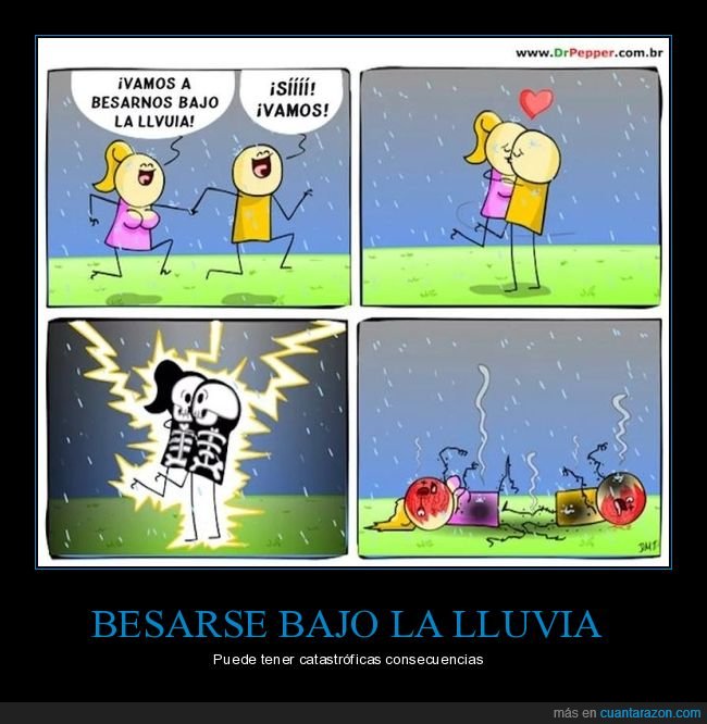 besarse,lluvia,rayo