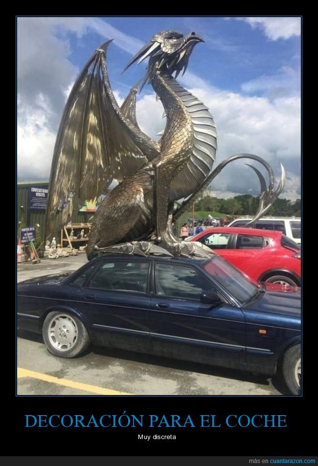 coche,dragón,wtf