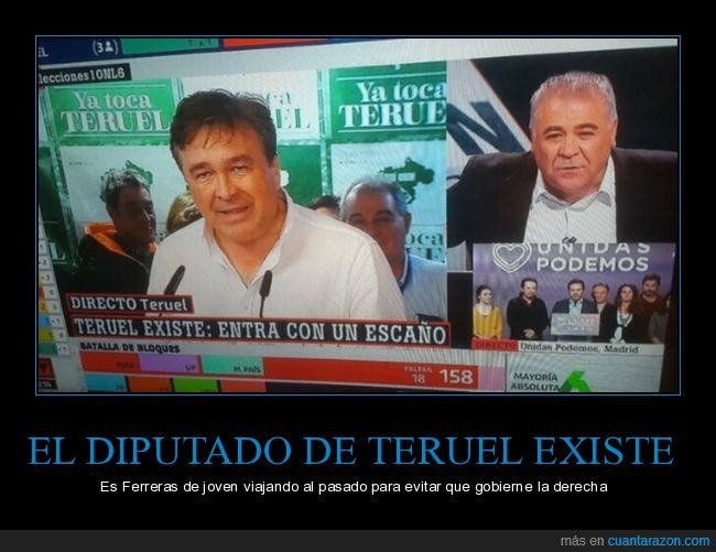 teruel existe,ferreras,parecidos,políticos