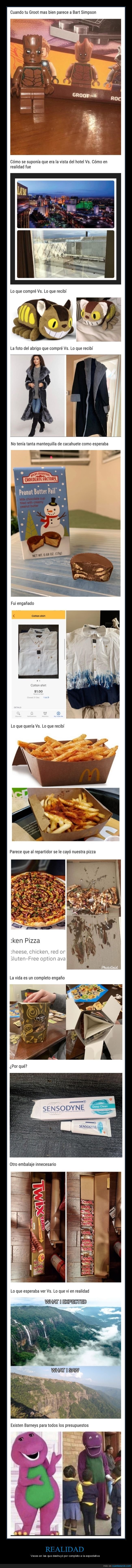 expectativas,realidad,fails