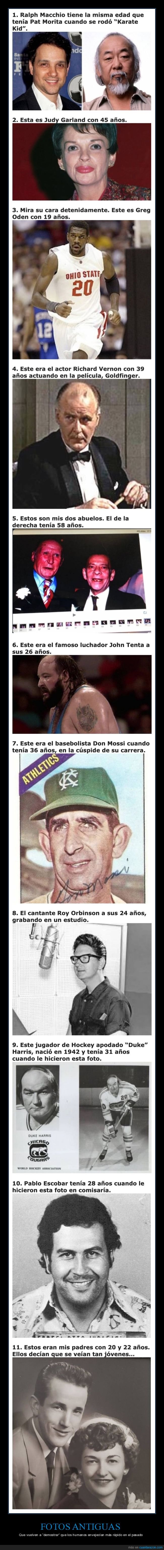 fotos antiguas,pasado,envejecer,edad