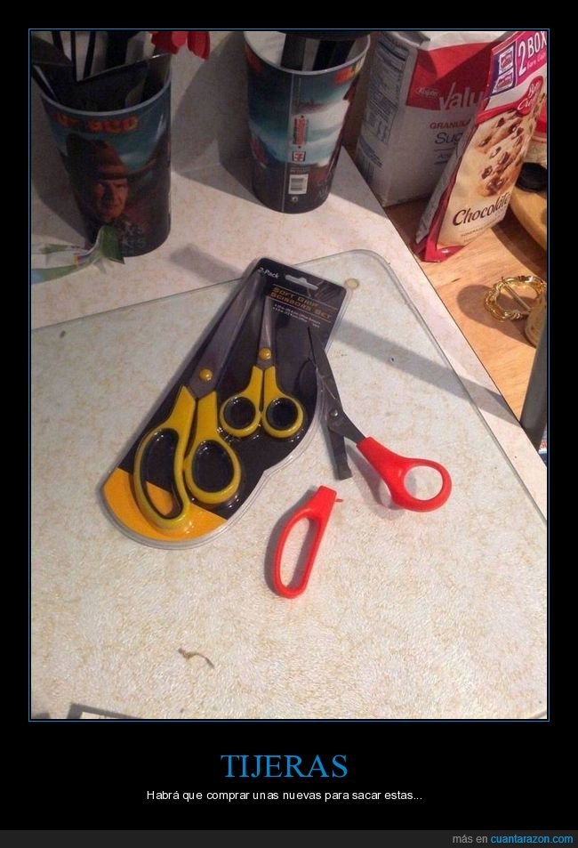 tijeras,plástico,fails