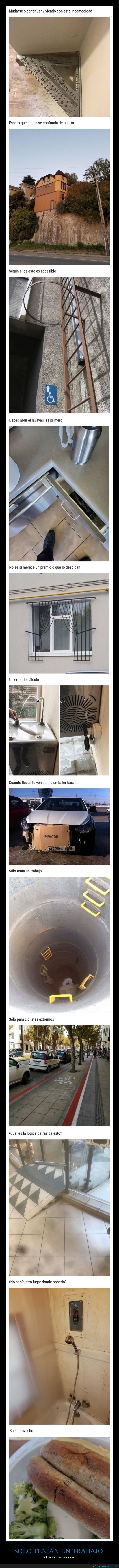 un trabajo,chapuzas,fails