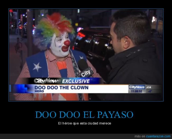 payaso,héroe,wtf