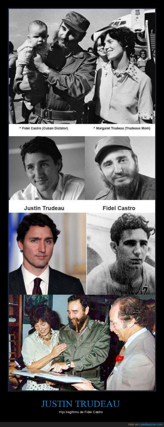 justin trudeau,cuba,fidel castro,margaret trudeau