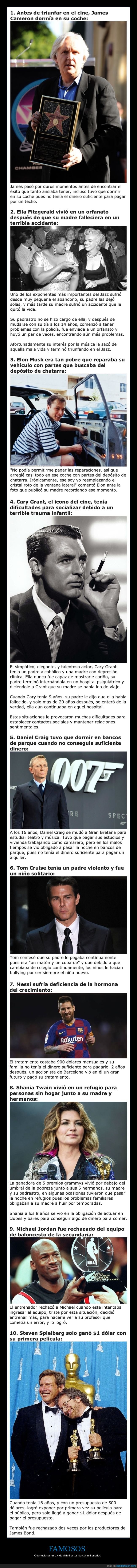 famosos,vida,dificultades