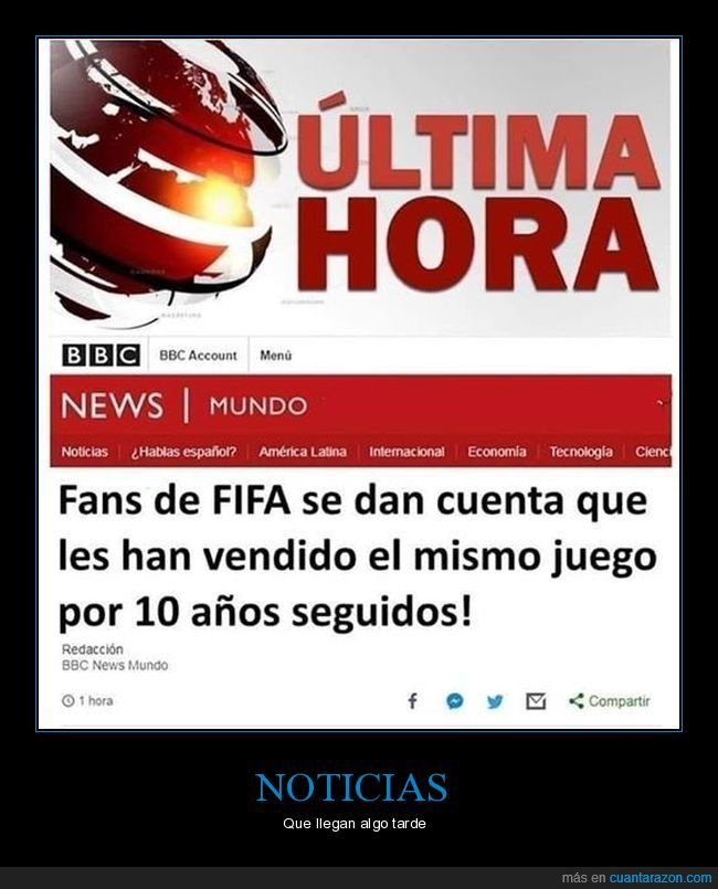 fifa,darse cuenta,juego,10 años