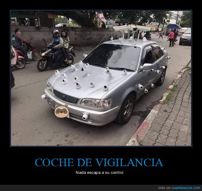 coche,cámaras,wtf