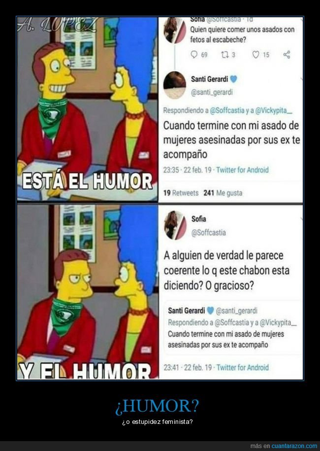 comer,asado,fetos,mujeres,asesinadas,humor