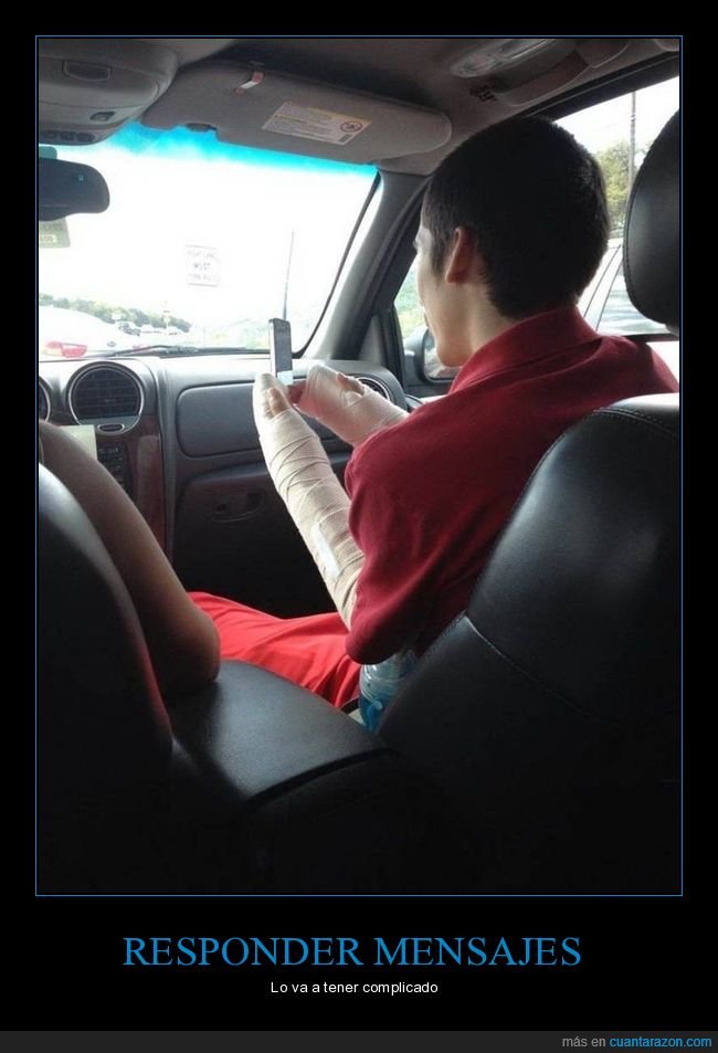 móvil,frazos,escayolado