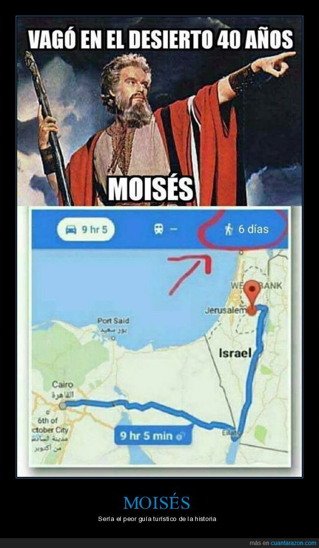 moisés,desierto,40 años