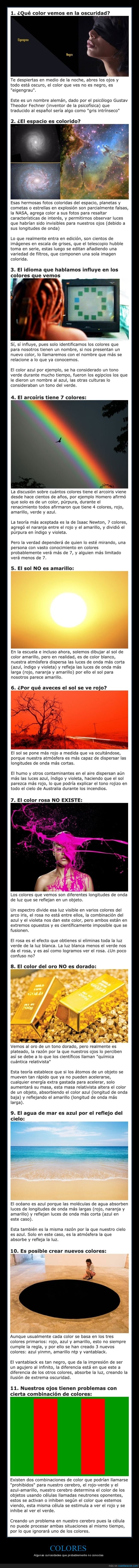 colores,curiosidades