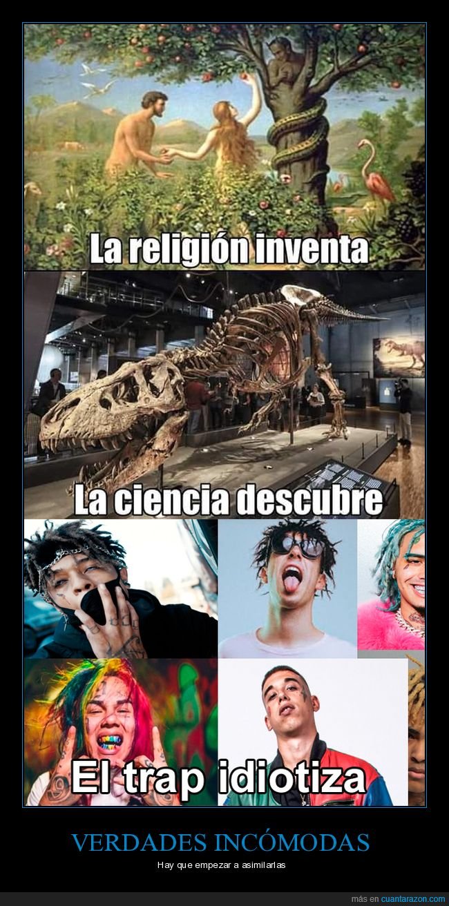 trap,religión,ciencia