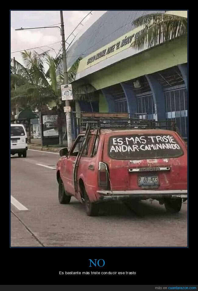 coche,triste,andar