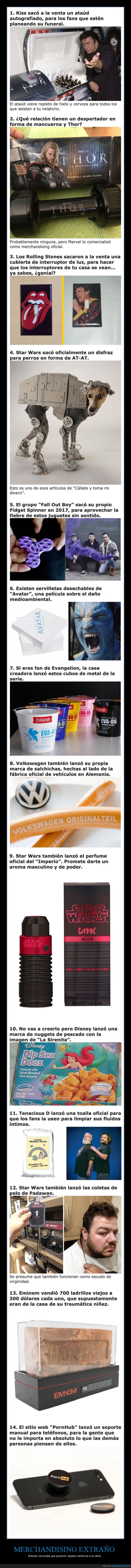 merchandising,marcas,objetos,raros