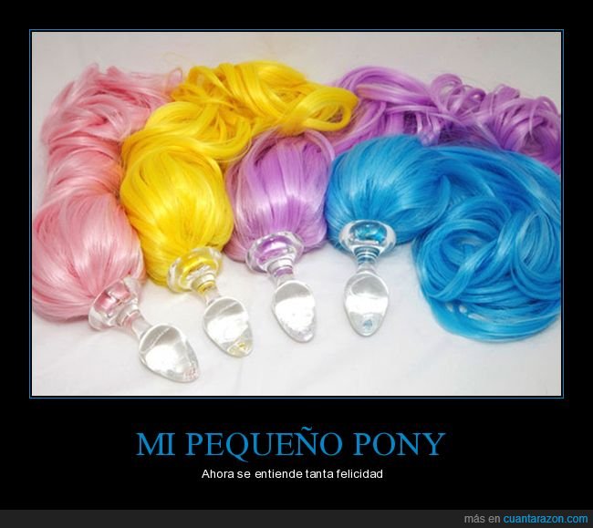 felicidad,mi pequeño pony,plugs