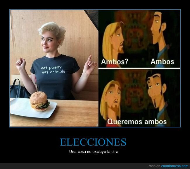 comer,animales,ambos