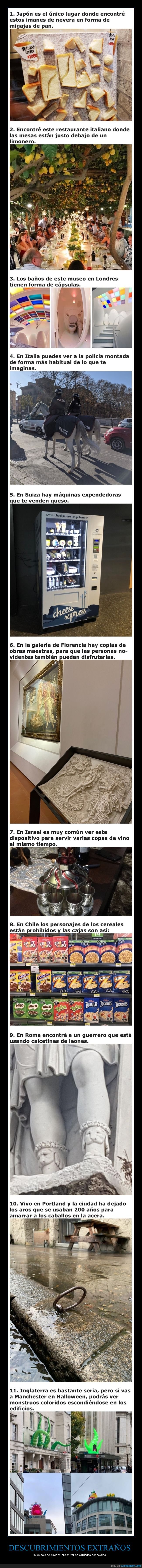 descubrimientos,ciudades