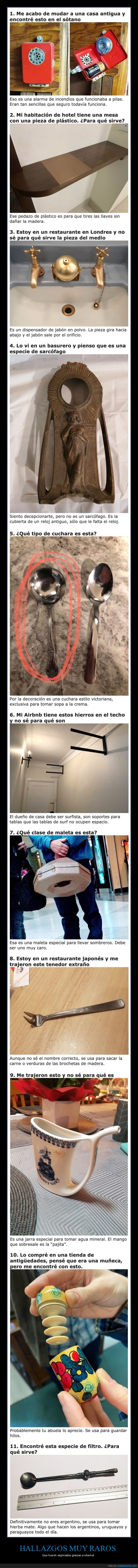 hallazgos,extra&ntilde;os,explicaciones