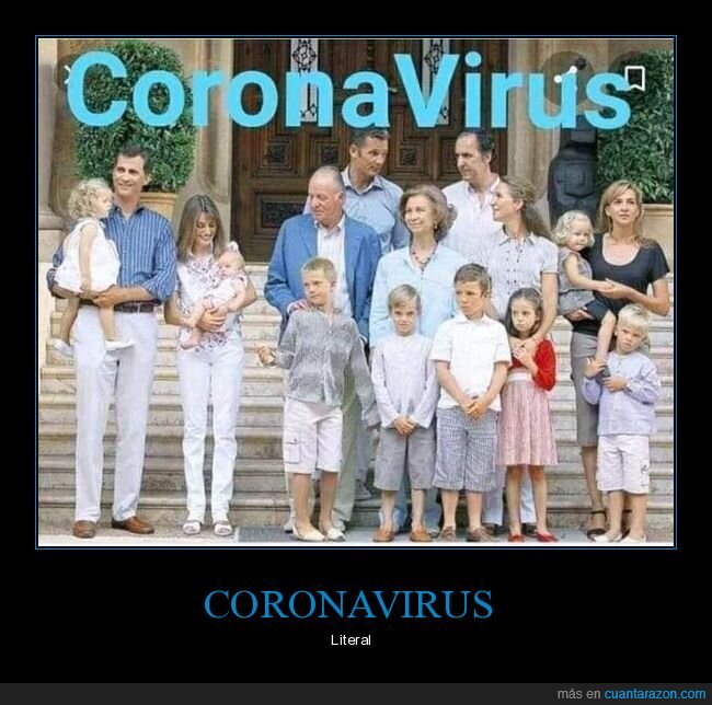 coronavirus,familia real