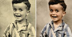 Enlace a Fotos coloreadas que muestran el auténtico horror del Holocausto