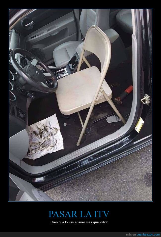 coche,silla,asiento,itv