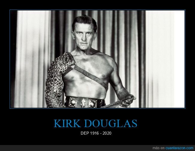 Kirk Douglas,dep,actor,hollywood