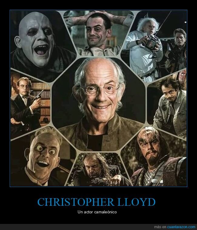 christopher lloyd,personajes,cine