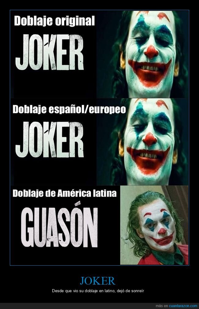 joker,guasón,doblaje,latino