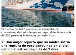 Enlace a Fotos de las personas que están atrapadas en el crucero del coronavirus
