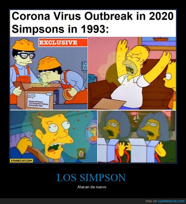 simpsons,coronavirus